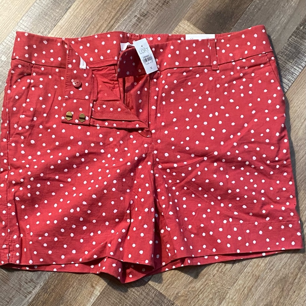 Polka dot shorts